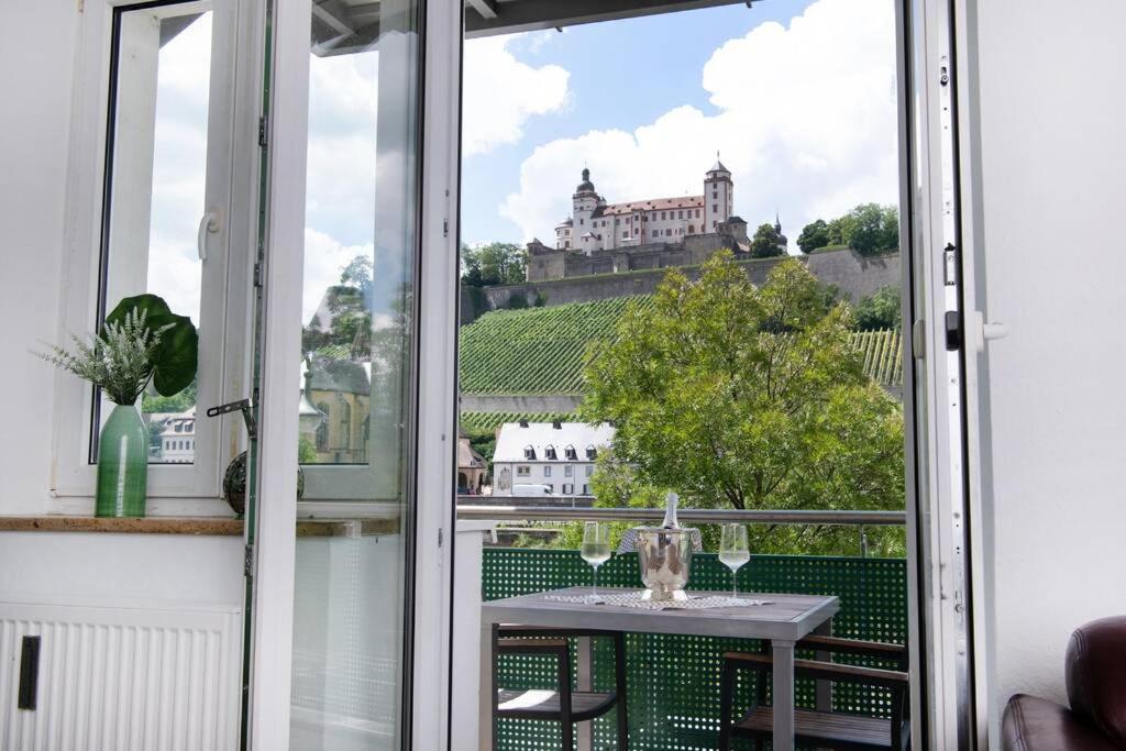 Ferienwohnung Panorama Mit Festungsblick Wurzburgo Exterior foto